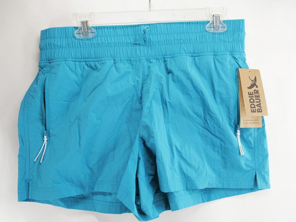 Eddie Bauer Women's Large Biscay Bay Blueridge Shorts Activewear EB011958 NWT